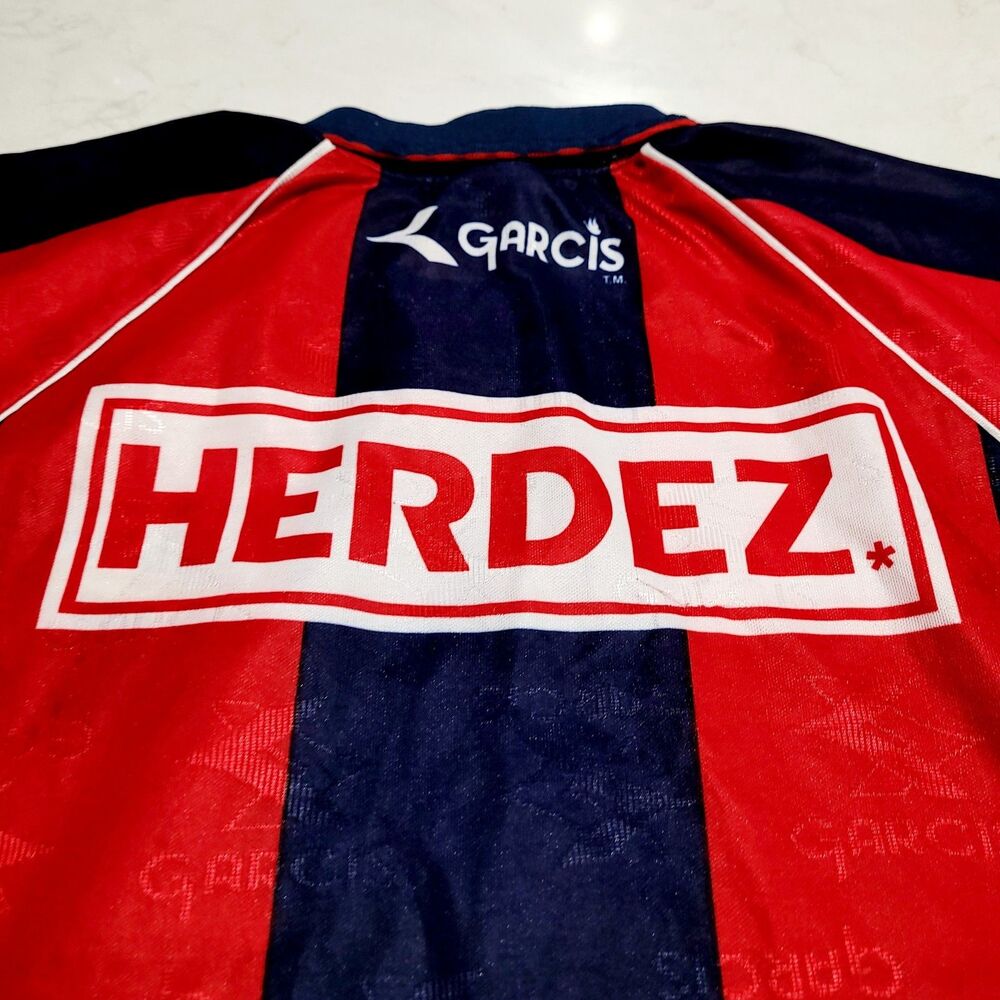 Atlante FC 1997/1998 ORIGINAL Garcis Vintage Futbol Soccer Jersey Authentic Mex - Picture 14 of 14